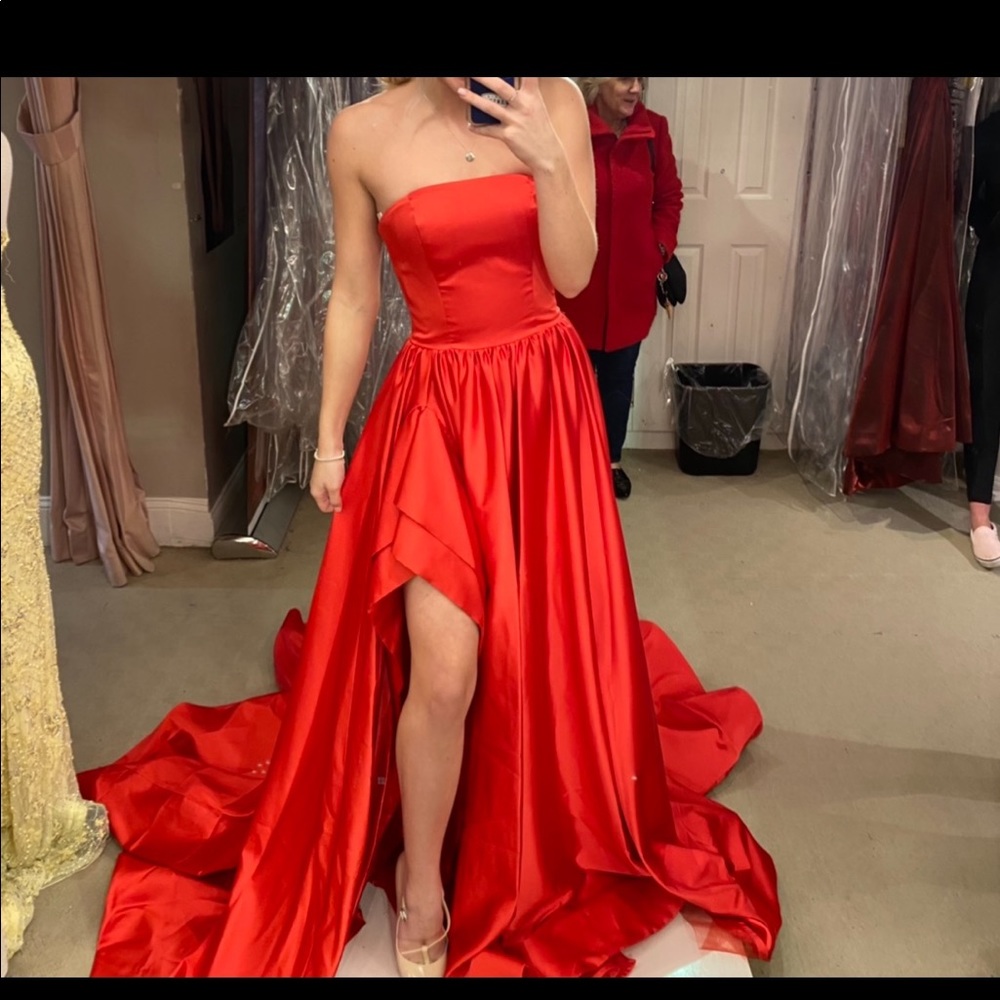 Jovani Red Prom Dress Sz 2